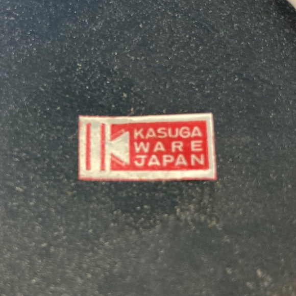 4 MCM Blue Dot Mugs Coffee Cups Geometric New Old Stock Japan Kasuga Ware - Picture 13 of 16